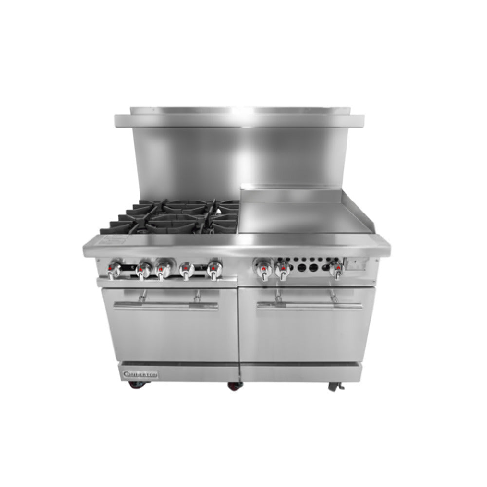 Connerton Cooking CN48-8-2OV_NAT Restaurant Range Gas 48"W X 33.9"D