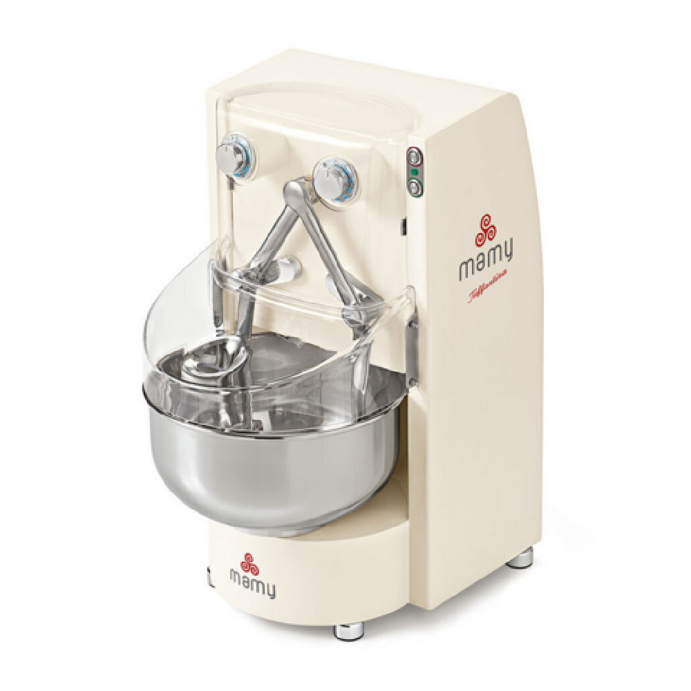 AMPTO T7E MAMY - Mamy® By Mecnosud Diving Arm Countertop Mixer, 15.5 Lb. Dough Capacity