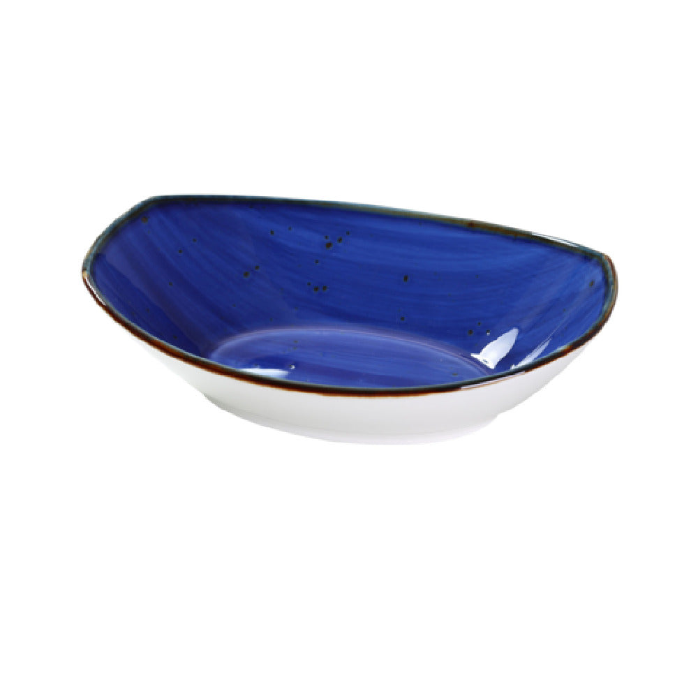 Yanco LY-407BU Lyon Bowl 10 Oz. 7"L X 4-3/4"W X 1-3/4"H