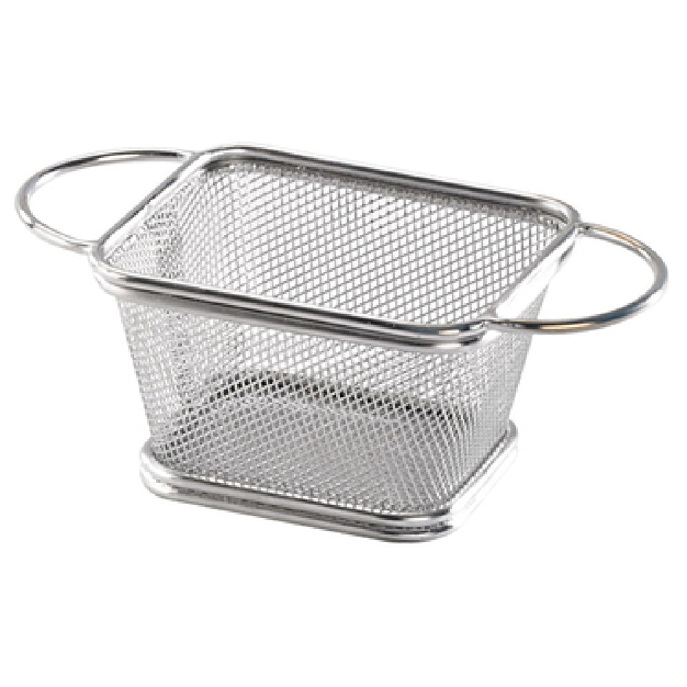 PacknWood 294PANDA105 - Fryer Basket, 4.1" X 3.3" X 2.5", Mini