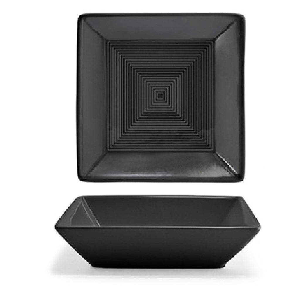 FOH DBO008BKP23 Spiral® Bowl 10 Oz. 5-1/2" X 5-1/2" X 1-1/4"