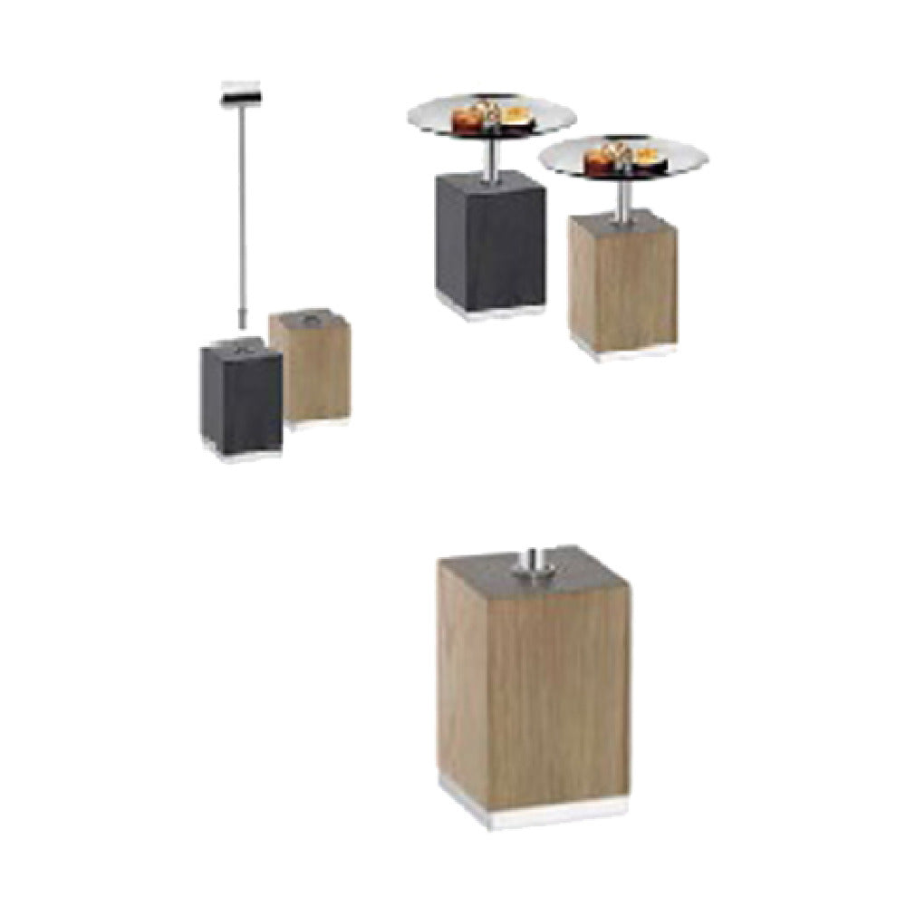 Bauscher Hepp 55.0121.6140 - Wood Stand, Bottom Only, Nature Wood Finish