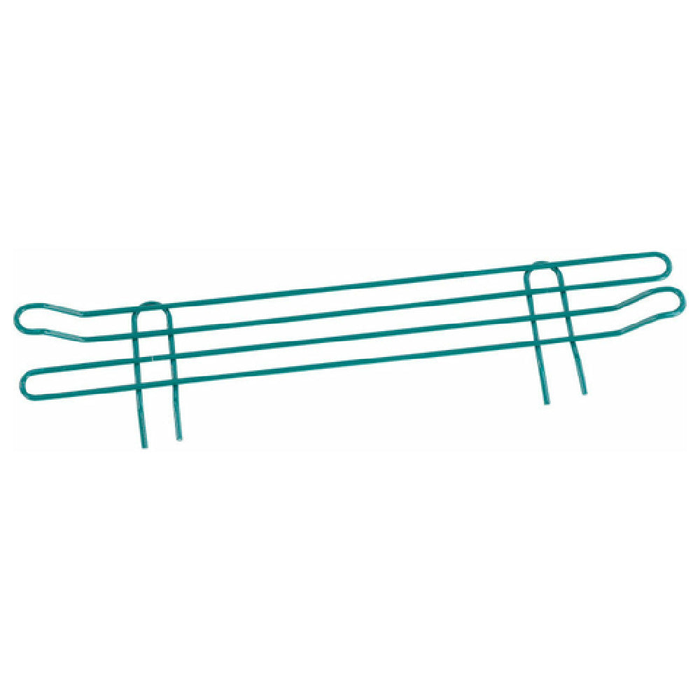 Klinger's Trading SLEDGE60-GREEN Shelf Ledge For Wire Shelf 60"W X 5-1/2"H