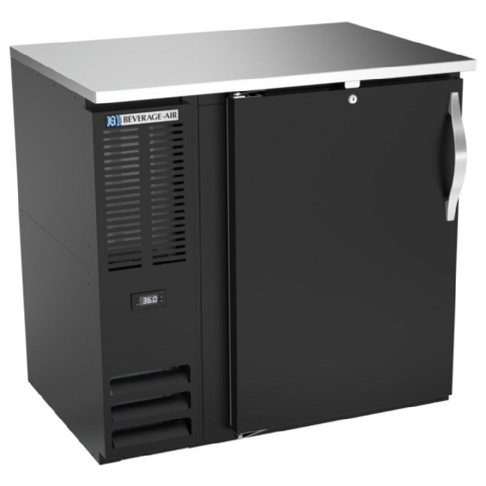 Beverage Air BBN36HC-F-B - Refrigerated Food Rated Back Bar Storage Cabinet, One-section