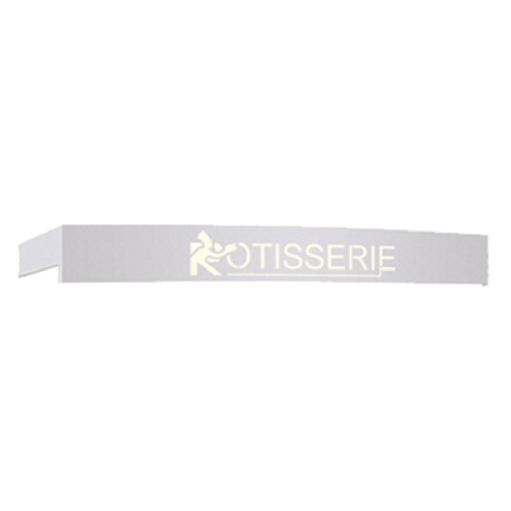 Rotisol 1160BDI Roof With Illuminated "Rotisserie" Sign (or Custom Lettering Or Logo For Additional Charge)