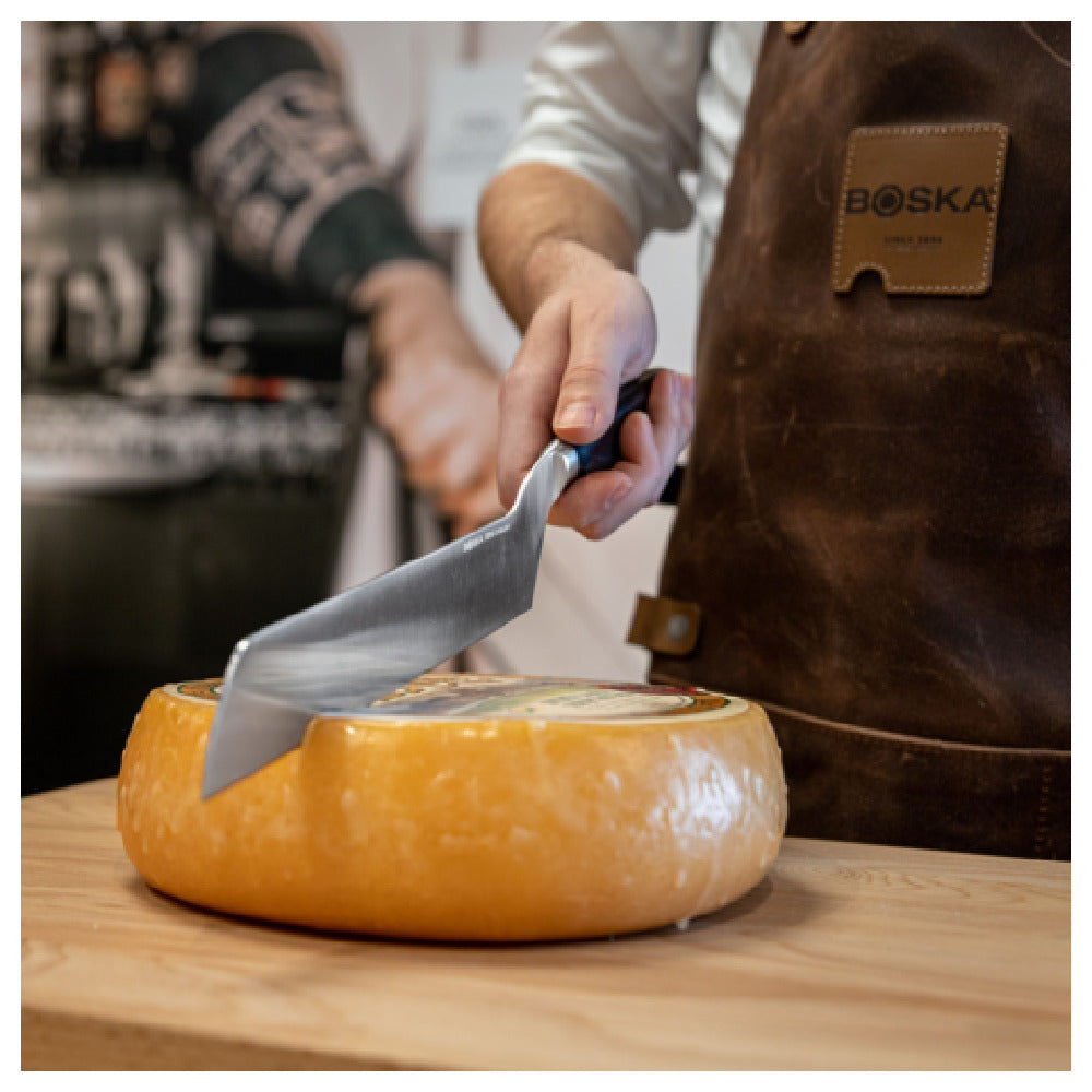 BOSKA 190001 - Boska Semi Hard Cheese Knife, 2.36''W X 13.77''D X 0.78''H, Full Tang Stainless Steel Blade