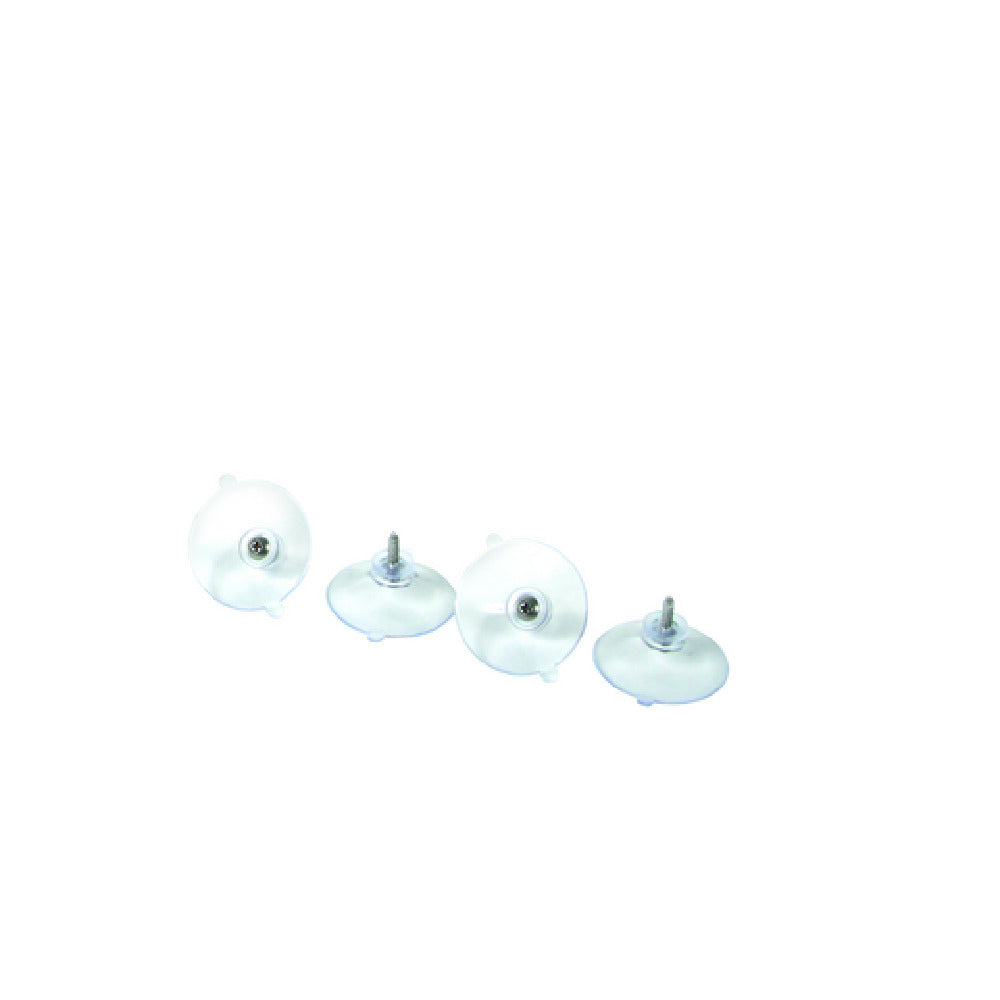 BOSKA Professional Cheese Equipment 553012 Boska Cheese Commander Pro Spare Suction Feet (4 Pcs) 2.16''W X 1.81''D X 1.18''H