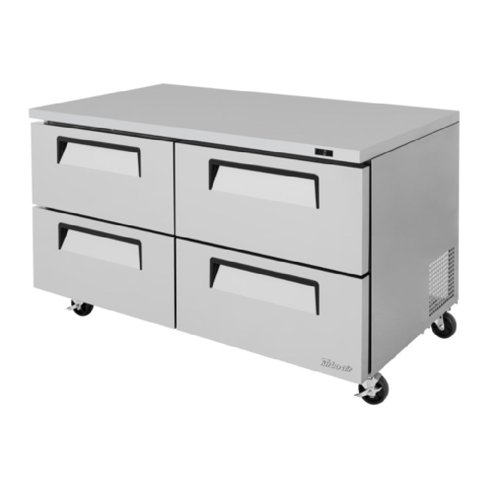 Turbo Air TUF-60SD-D4-N Super Deluxe Series Undercounter Freezer Two-section 60-1/4"W X 30"D X 30-1/2"H