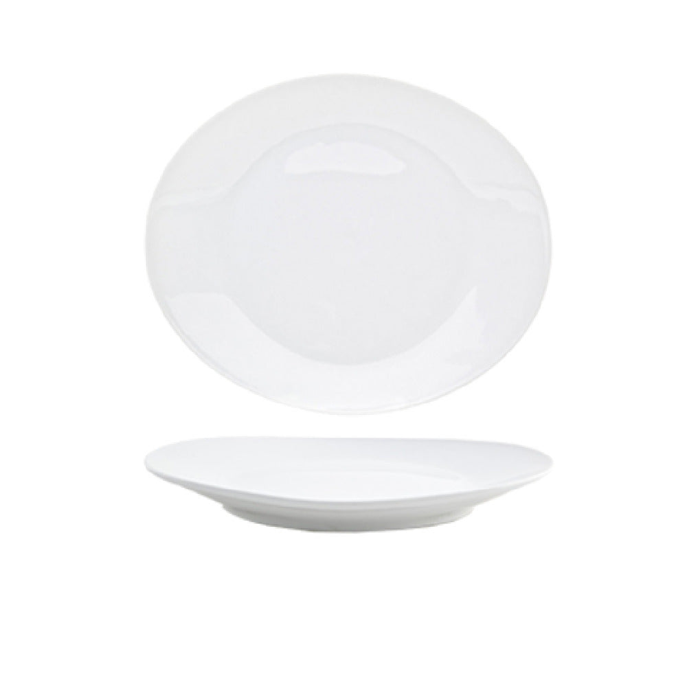 FOH DSP015WHP13 Ellipse™ Plate 9" X 7-1/2" Oval