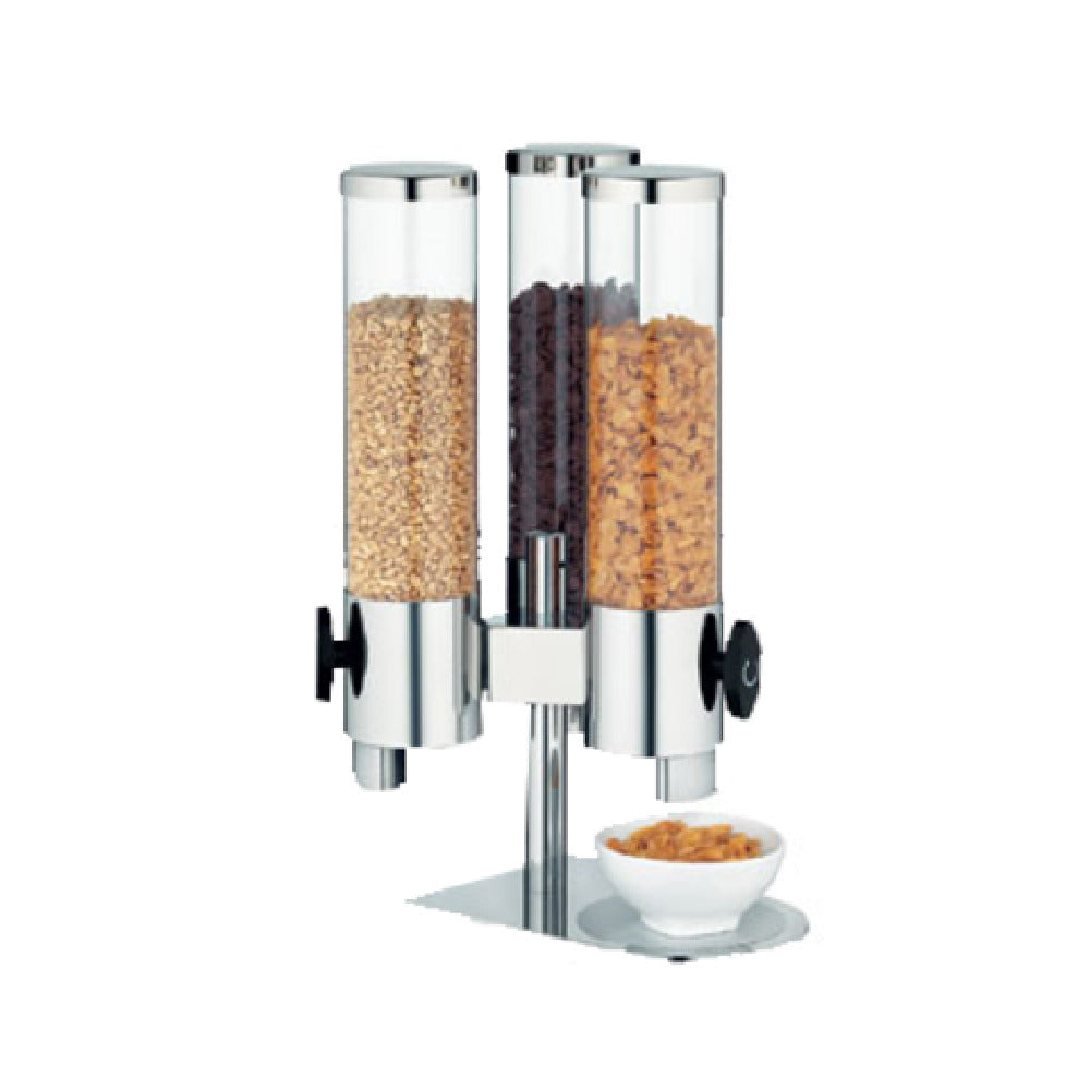 Bauscher Hepp 06.3530.6040 - Cereal Dispenser, Triple Dispensers, 354.9 Oz. (118.3 Oz. Each Dispenser)
