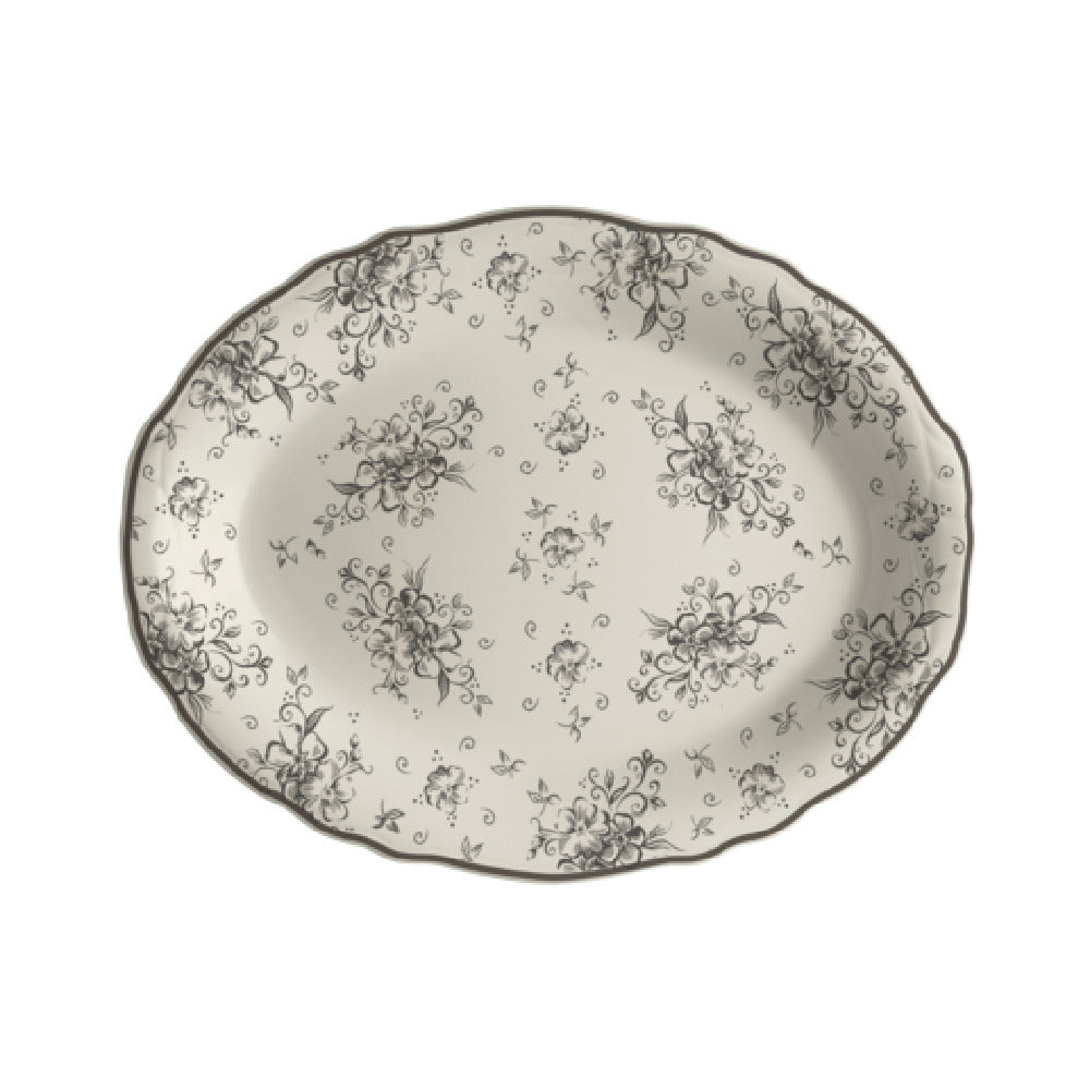 Steelite HL52763887 Oval Platter 12.625" X 9.75" Carolyn