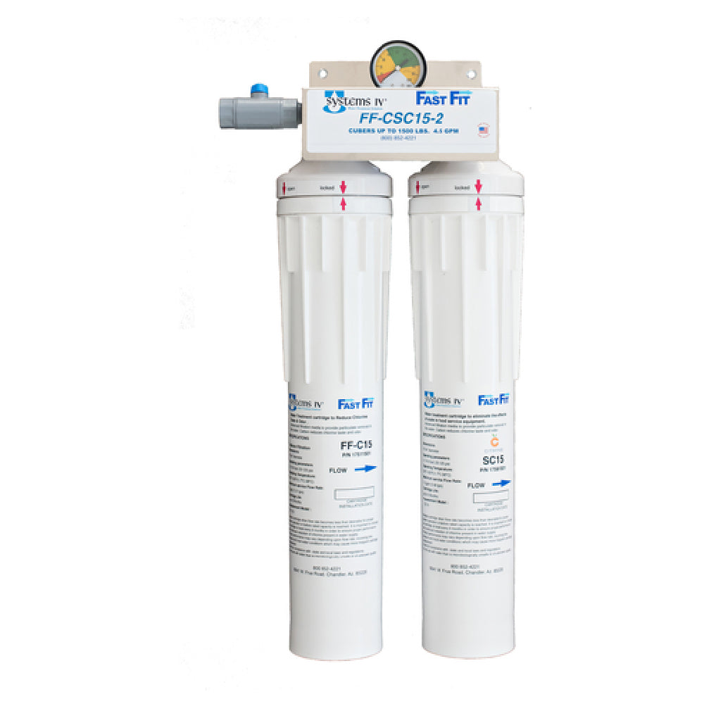 Terry H2O Solutions FF-CSC15-2 Systems IV® Water Filtration System (2) Unit System