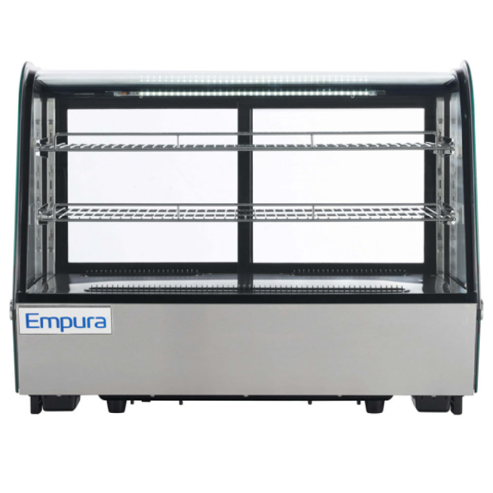 Empura E-RCDC-35-S - Refrigerated Display Case, Countertop, 34.6"W × 22.3"D × 27"H