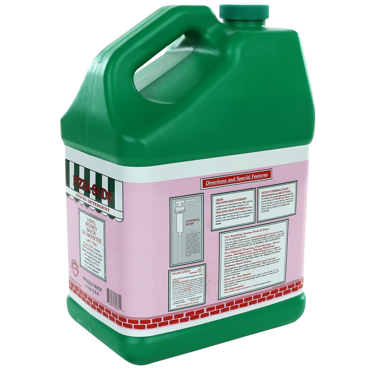 Marston Chemical 600614 Liquid Detergent "Pizza Suds" 1 Gallon