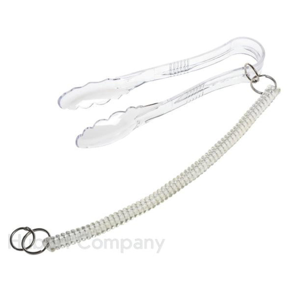 Hubert 80937 - Tong Kit, 9"L, With Coil Tether & (2) Keychain Rings