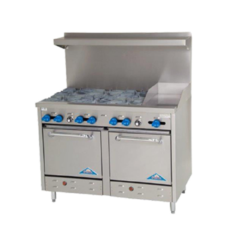 Comstock-Castle F3218-12 Range Gas 48" Wide