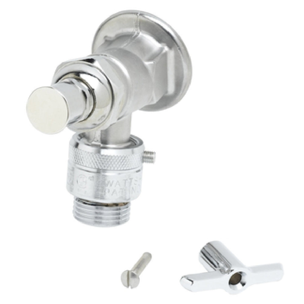 T&S Brass B-0737 - Sill Faucet, With Vacuum Breaker, 3/4" Flanged Female Inlet