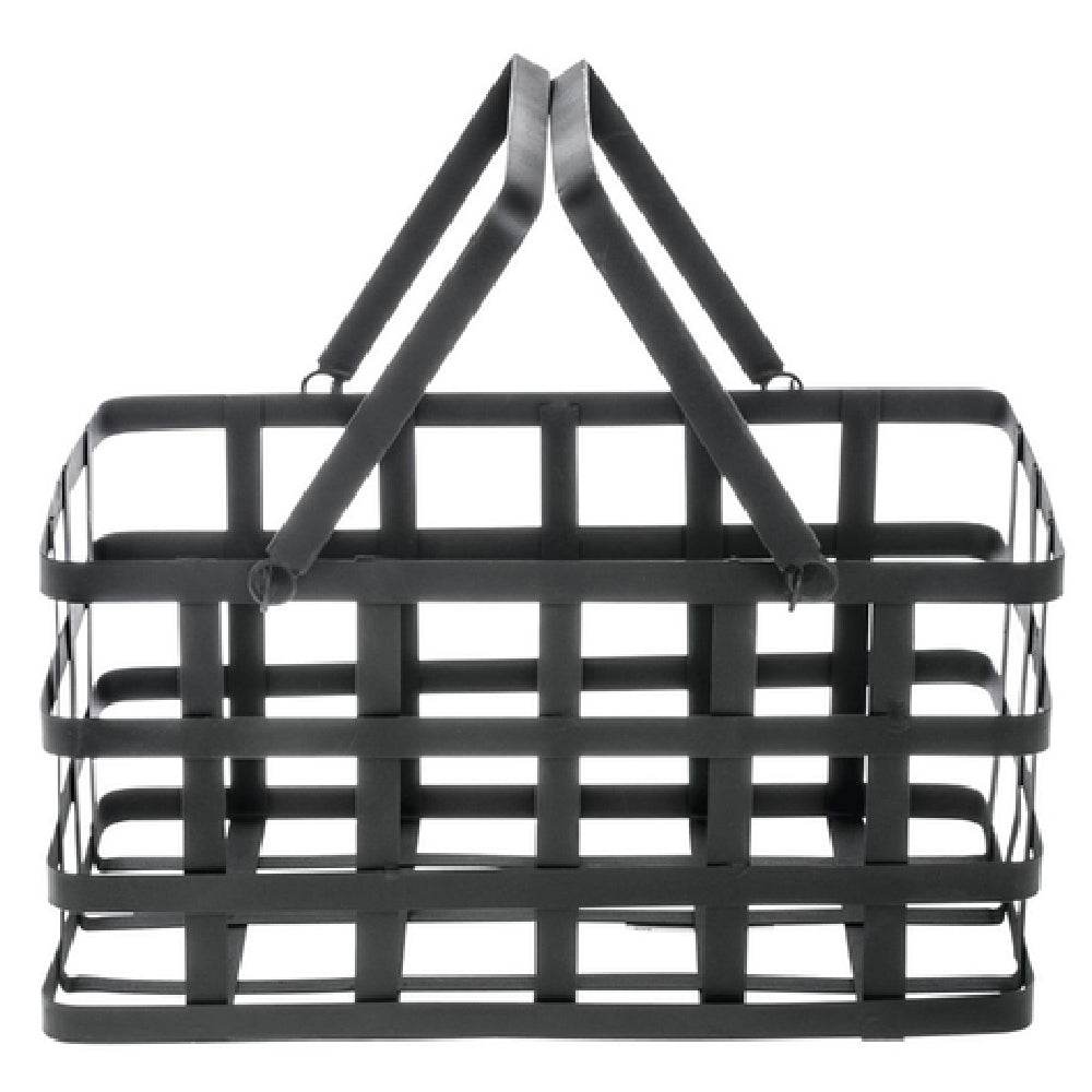 Hubert 12918 - Tobacco Basket, 12" X 7-3/4" X 6"H, Rectangular
