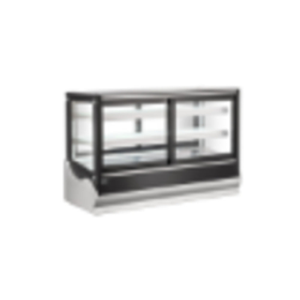 Omcan 48566 (RE-CN-325B) Refrigerated Display Case Countertop 60”W