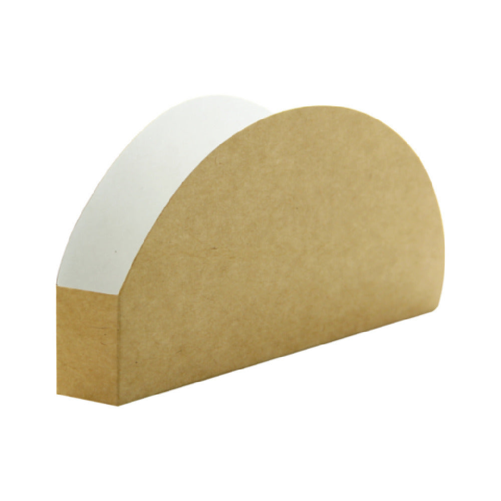 PacknWood 210CTAC150K - Kraft Taco Tray: 5.9" L X 2.8" W X 0.8" H, (per Case = 1000 Each)