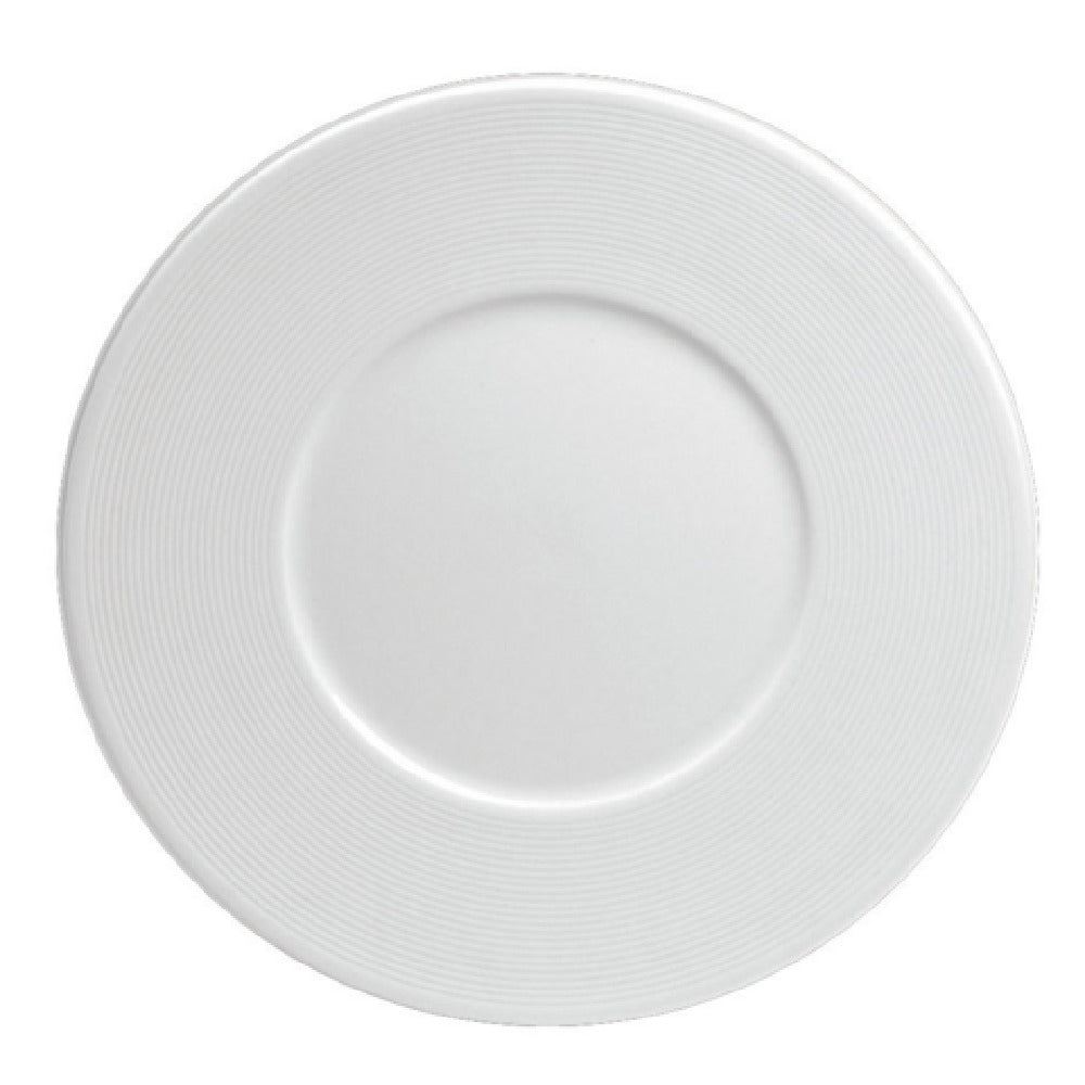 Steelite 6350MP10 - Flat Plate Wide Rim, 9.75", Wish
