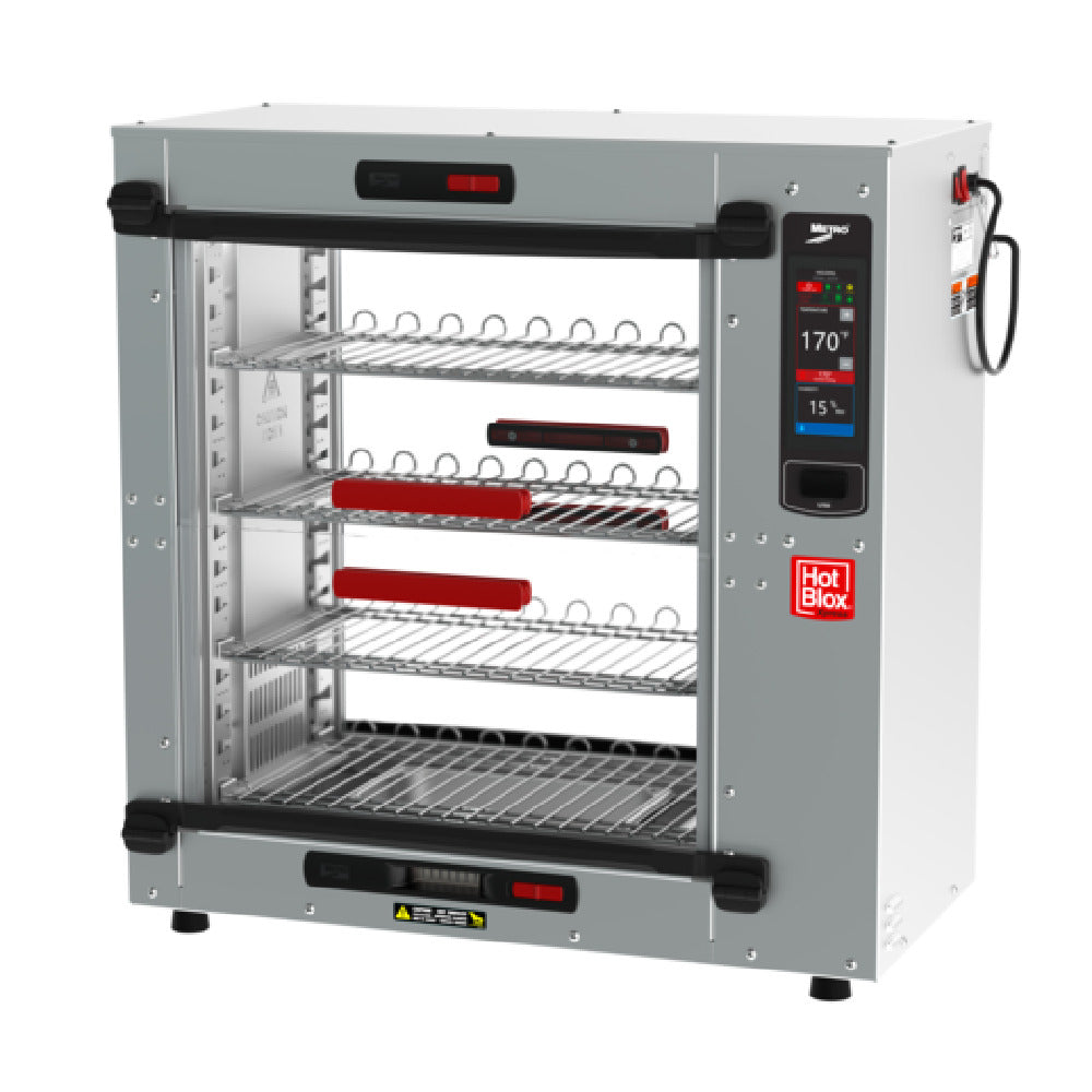 Metro HBCS8-TP HotBlox Xpress S8 Quick Access Pass-Thru Holding Cabinet Countertop