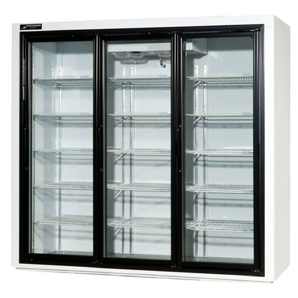 Powers Equipment BR77LGD Beverage Cooler Three-section 77"W