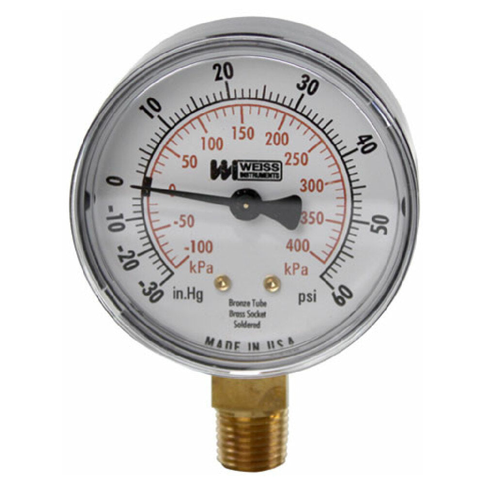 Groen GR1549 Compound Gauge 2 1/2 30vac 60psi