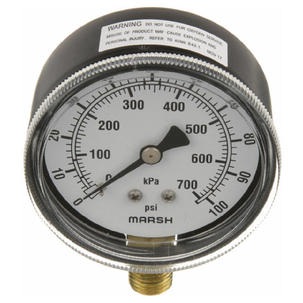 Hobart 00-328247 Pressure Gauge 2 1/2 0 100psi