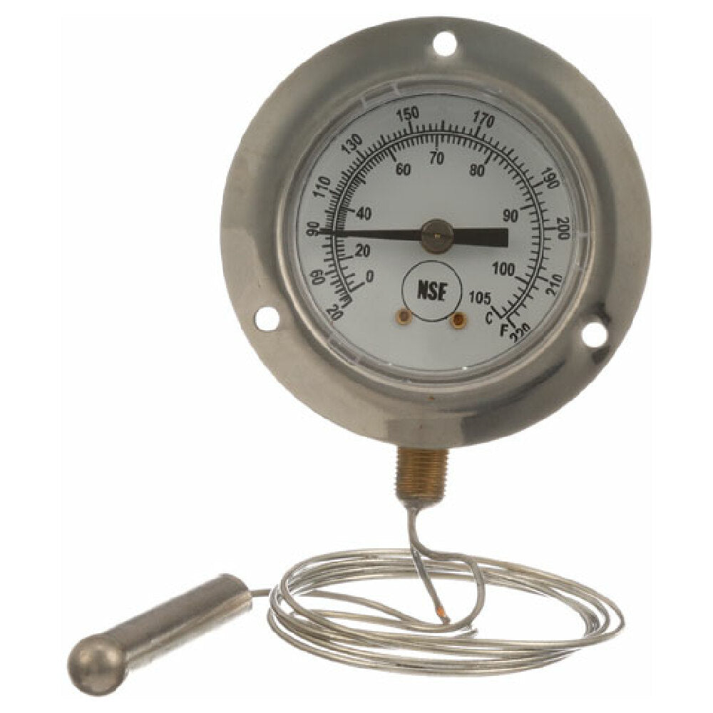 Private Label 621054 Thermometer 2 20 220 F 3'' Flan