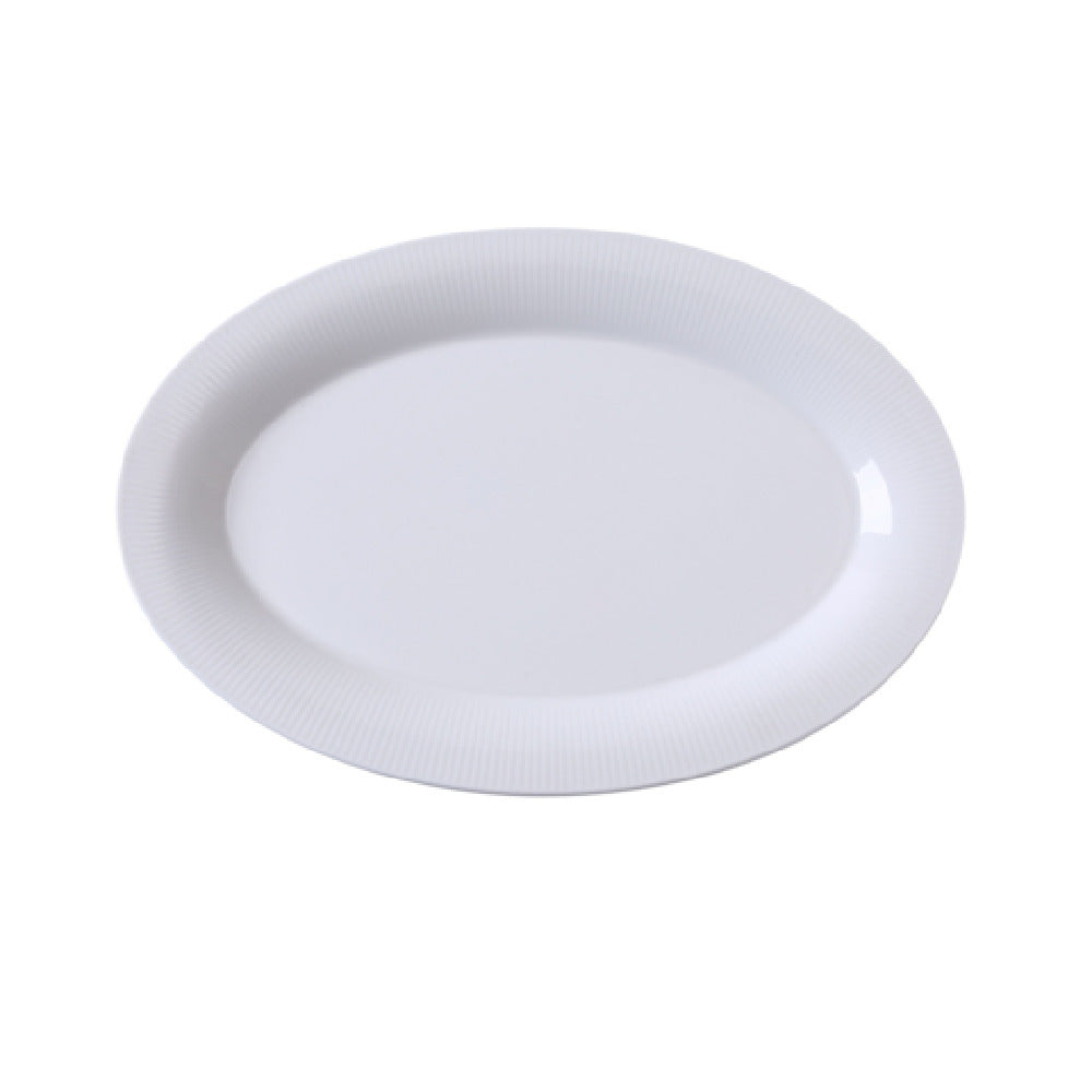 Yanco SI-212 Siena Platter 12"L X 8-3/4"W X 1"H Oval