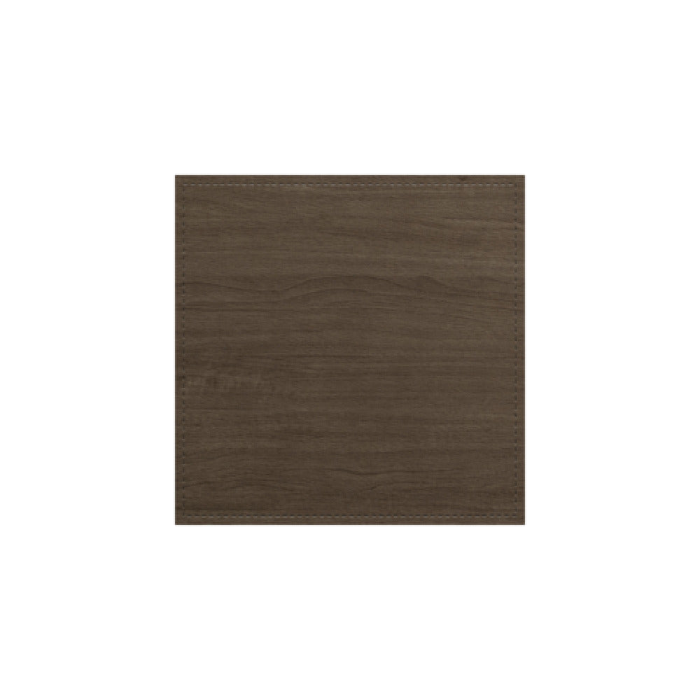 Risch COASTER-SHERWOOD 4X4 - Sherwood Faux-wood Coaster (specify Color), Square, 4" X 4"