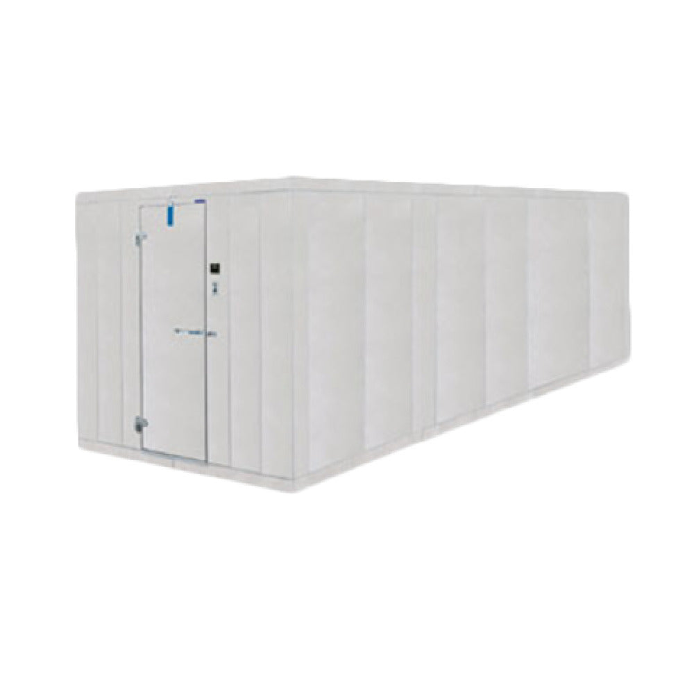 Nor-Lake 8X8X6-7OD Fast Trak Outdoor Walk-In 8' X 8' X 6'-7" H Smooth Aluminum Interior Floor