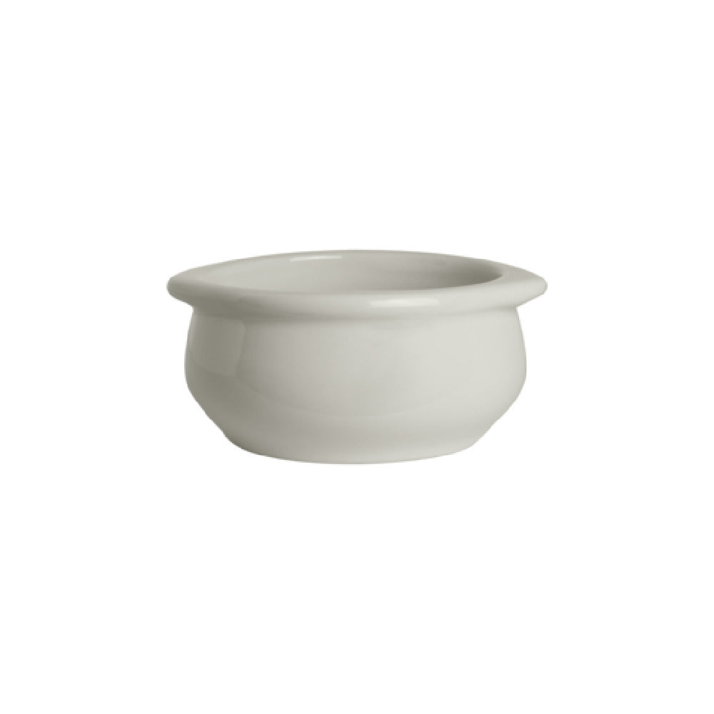 Steelite DCI12CW Onion Soup Bowl 12 Oz. 4-1/2" Dia. (5" With Handle) X 2-1/4"H