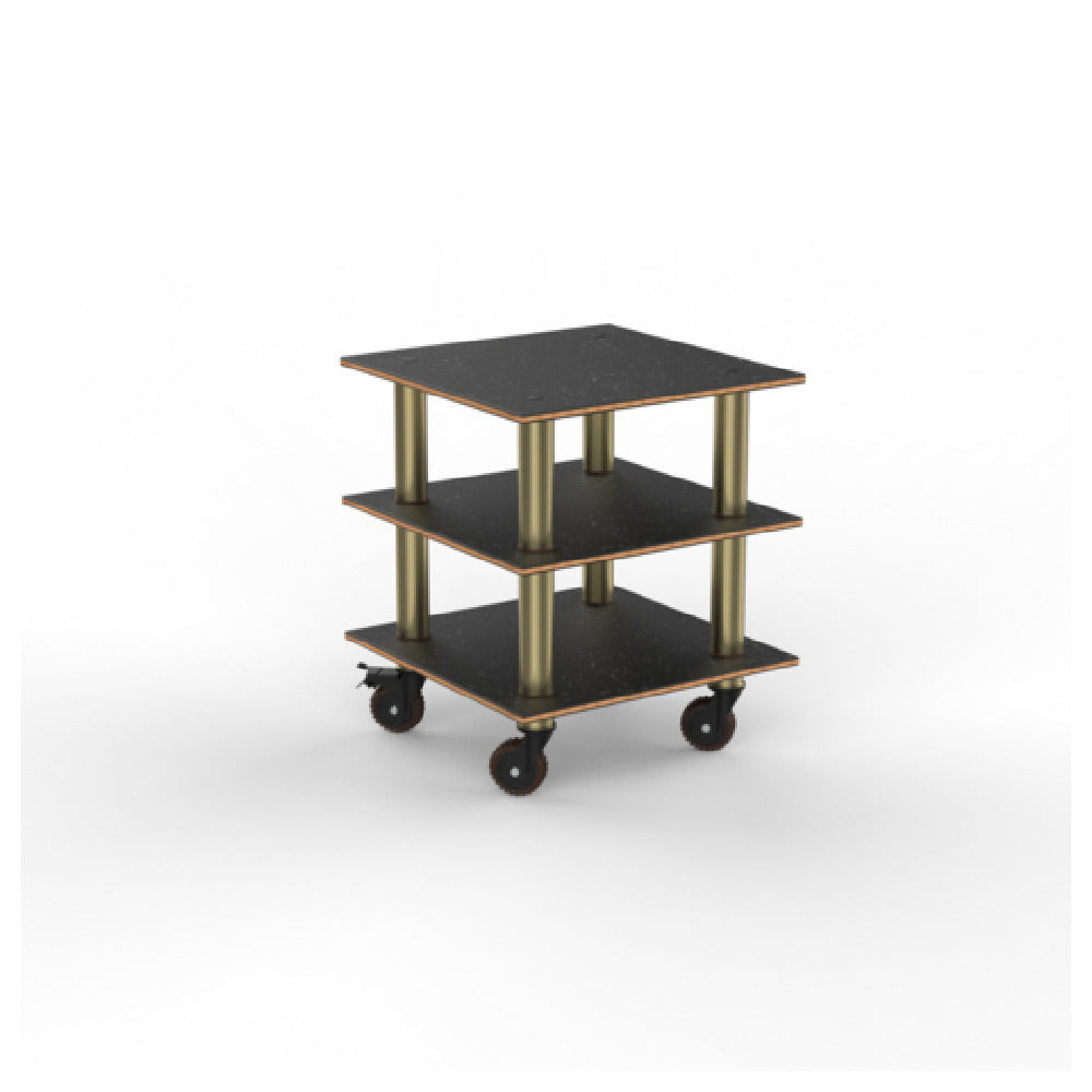 Steelite MGCMLX03MBXH - Modular Classic Small Unit Marble Brushed Brass Hea, 29.5" X 29.5" X 35.0"