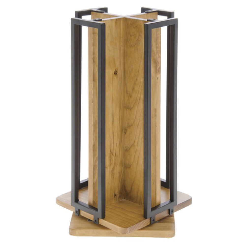 Hubert 63034 - Cup & Lid Dispenser, 8-1/8" X 18-1/8"H, Square