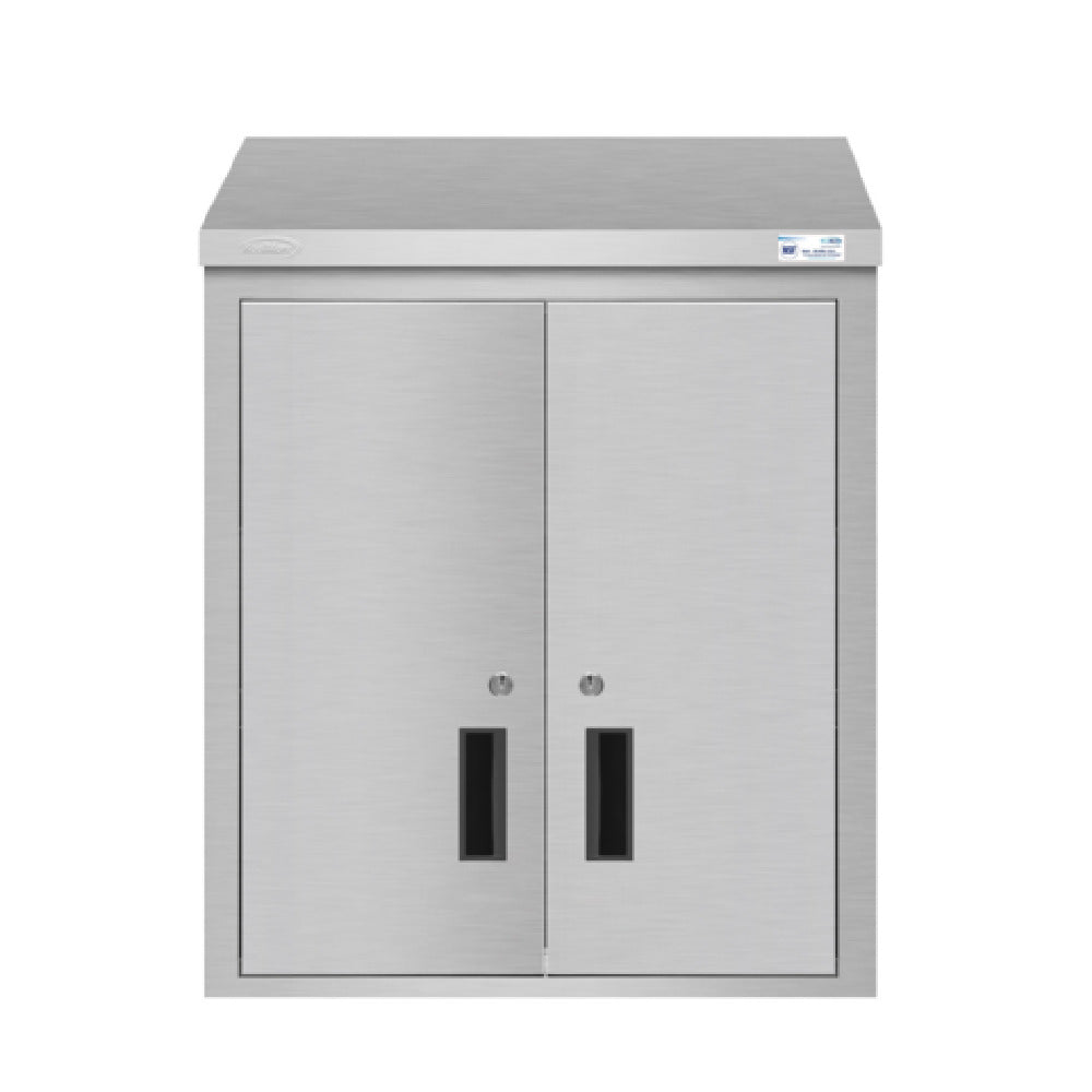 Koolmore KM-WMC-1524-S KoolMore Commercial Wall Cabinet 24"W X 15"D X 33"H (2) Shelves Locking Doors