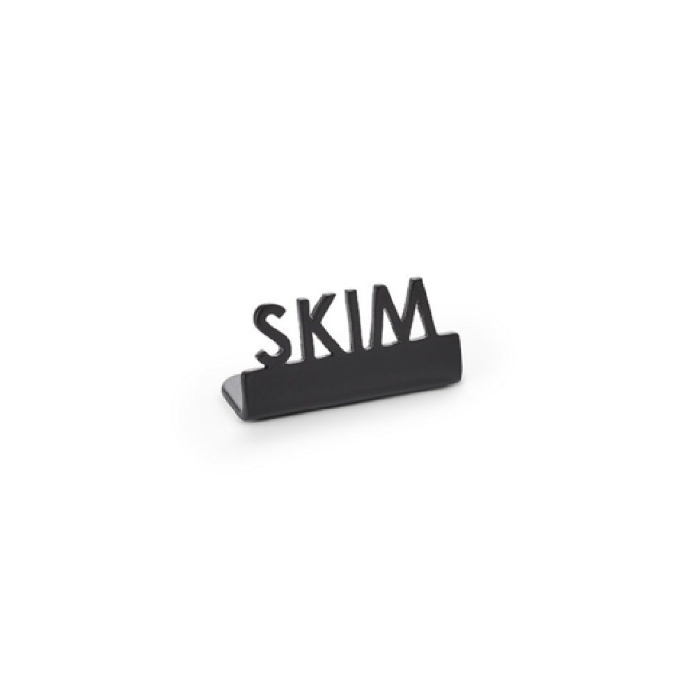 American Metalcraft MSBSK15 - Mini Laser Cut Sign, 0.625"W X 1.5"D X 0.75"H, Black (144 Each Per Case)