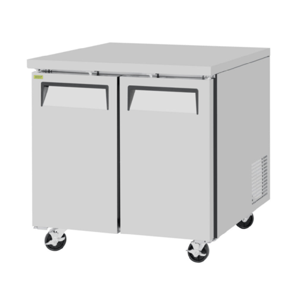Turbo Air EUR-36-N6-V E-line Undercounter Refrigerator Two-section 36-3/8"W X 30"D X 30-1/2"H