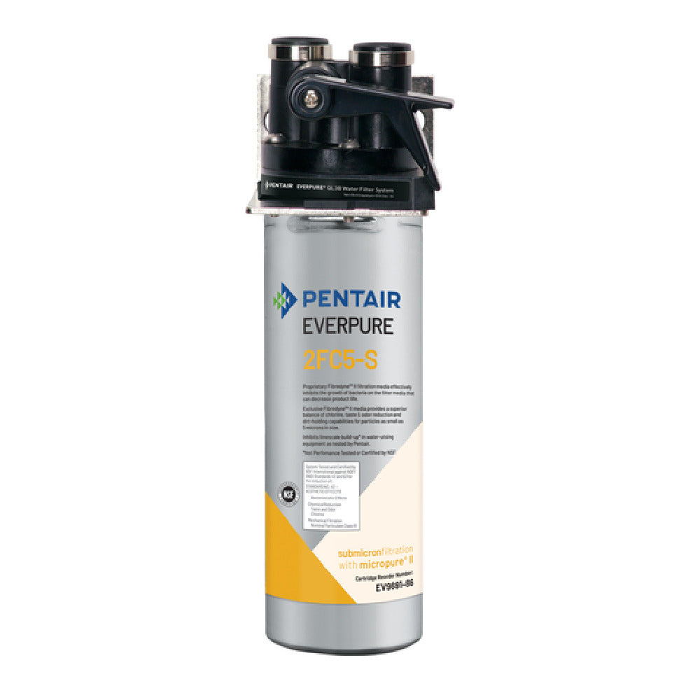 Serv-Ware QL3B 2FC5-S - QL3B Water Filtration System, QL3B 2FC5-S, (1) 2FC5-S Fibredyne® Carbon Block Cartridge