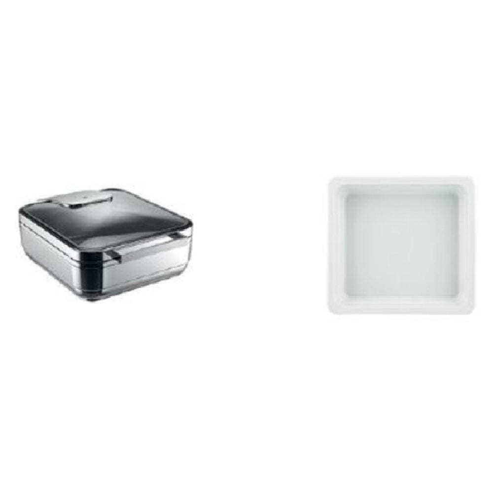 Bauscher Hepp 55.0021.6014 - Chafing Dish Promo Kit, Includes: (1) Manhattan 2/3 GN Induction Chafing Dish (55.0021.6040) & (3) 160.6 Oz.