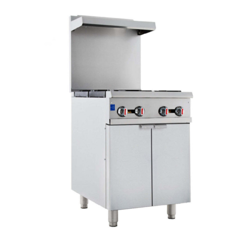Empura EGR-24FC - Single Base Gas Range, Natural Gas, 24"W X 32-5/8"D X 60-1/8"H