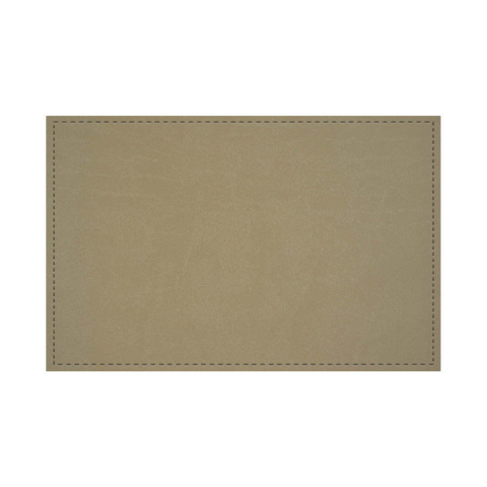 Risch TABLEMAT-EVERGREEN 17X11 Evergreen Bio-friendly Faux-leather Table Mat (specify Color)