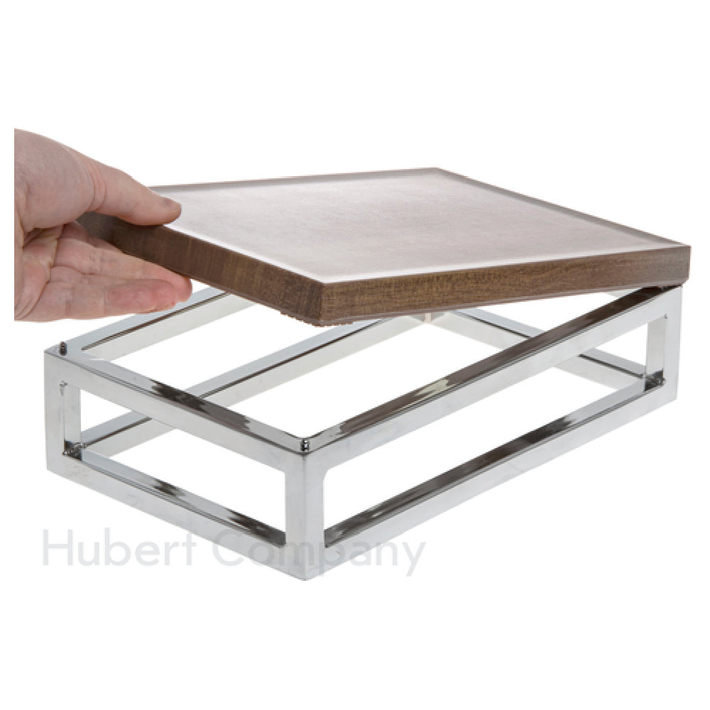 Hubert 47954 - Cerve Collection Riser, 10-7/16" X 6-3/8" X 3-1/5"H, Short