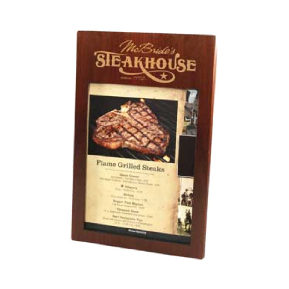 Menu Solutions CHR100A Menu Board Holds 5-1/2" X 8-1/2" Insert Single Panel