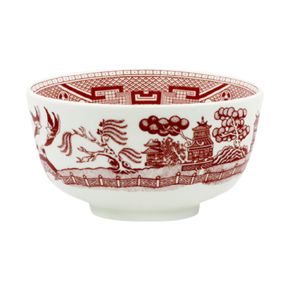 Cameo China 688-99N Pink Willow Rice Bowl 10 Oz. (300 Ml) 4-1/2" Dia. X 2-1/8"H (11.5 Cm X 5.5 Cm)