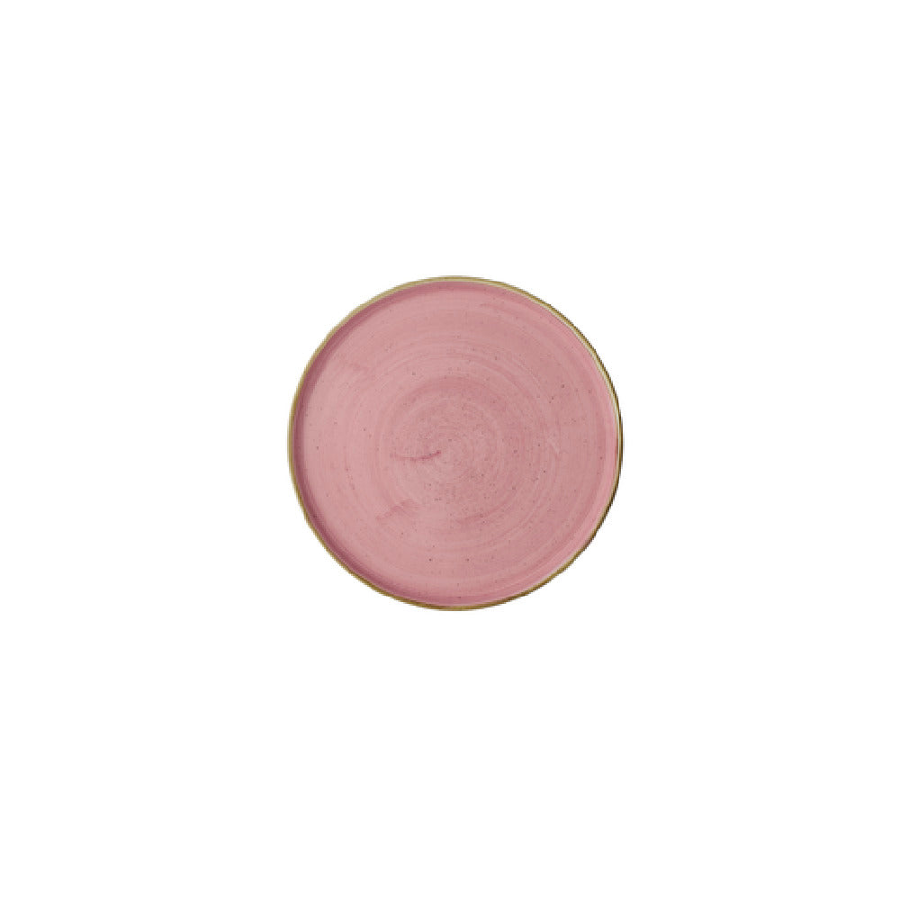 Churchill China SPPSWP261 Walled Plate 10-2/8" Dia. Petal Pink