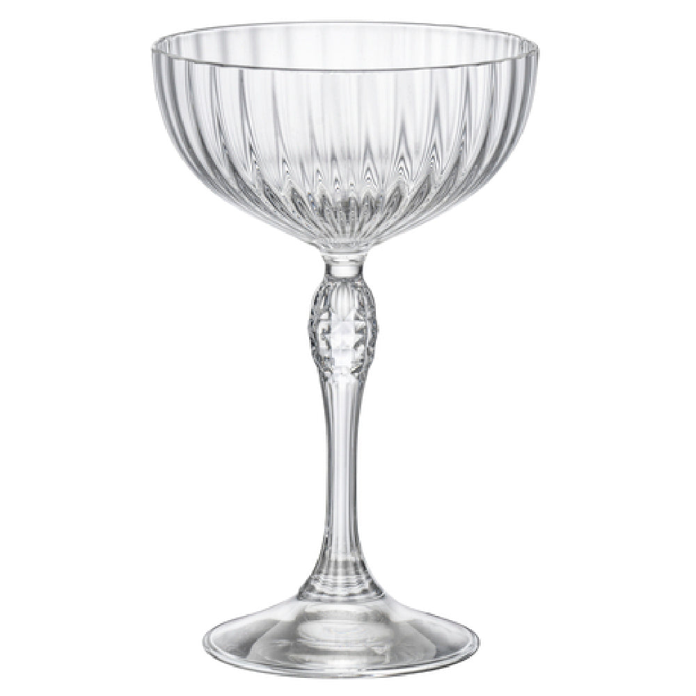 Steelite 49202Q942 Cocktail Coupe Glass 7-3/4 Oz. (H 6-1/4" M 3-3/4" T 3-3/4" B 3") Bormioli Rocco