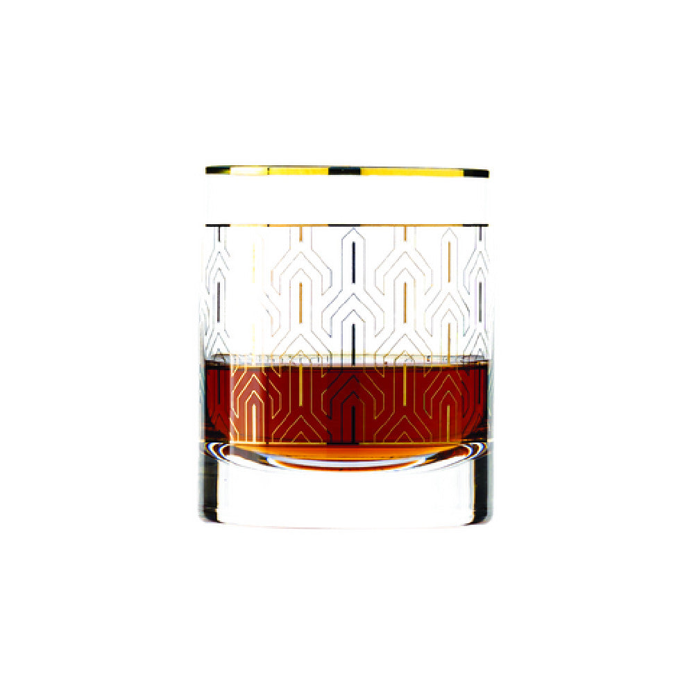 Hospitality Brands HG52884G-004 - Legend Glassware - Art Deco Charm Tumbler, 11.5 Oz.