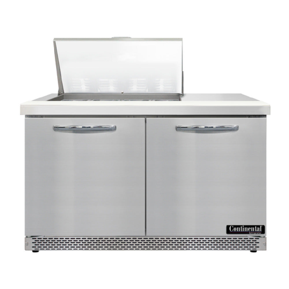 Continental Refrigerator D48N12M-FB Designer Line Mighty Top Sandwich Unit Front Breather